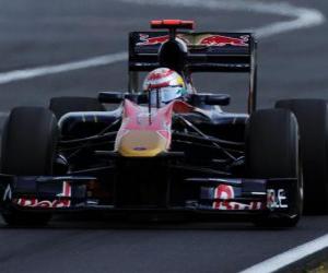 пазл Себастьен Буэми - Toro Rosso - Хунгароринг 2010